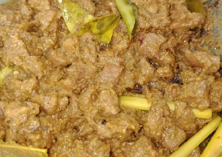 Mudah Cepat Memasak Rendang sapi Ala Warteg