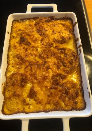 A picture of Cheesy Potato Dauphinoise.