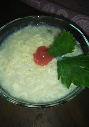 Foto resep Cream Soup Jamur Telur Serabut