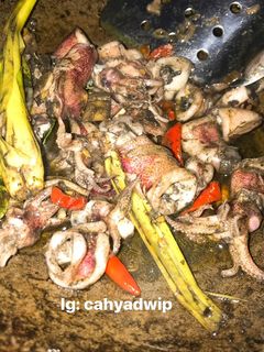 Foto resep Cumi Item Simple