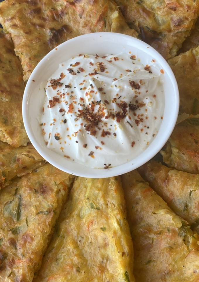 Кабачково-картопляний пляцок 😋