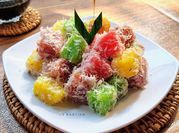 Gambar cenil singkong tepung tapioka