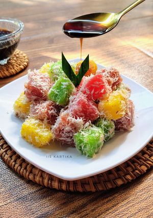 Foto resep Cenil Singkong Warna-Warni