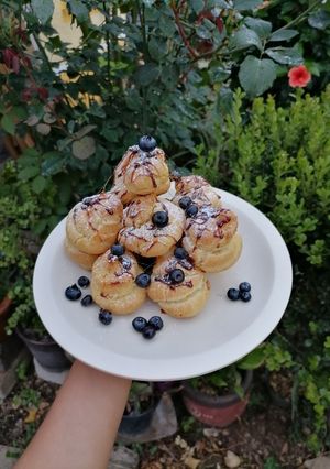 Una foto de Croquembouche