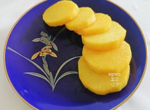 Foto resep Danmuji (단무지) - Yellow Pickled Radish - Acar Lobak Kuning