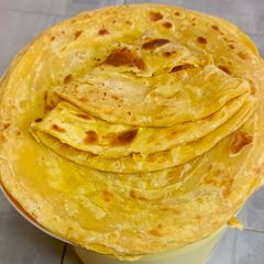 A picture of Golden Butternut Chapatis.