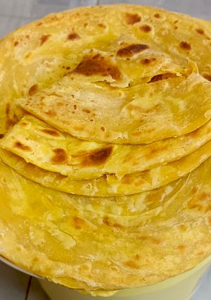 A picture of Golden Butternut Chapatis.