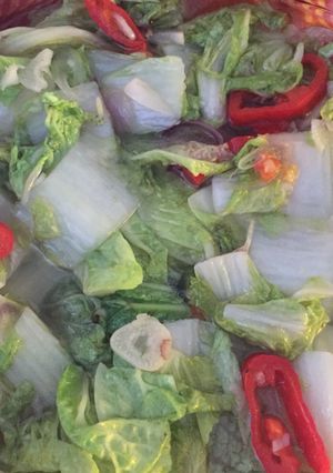 Foto resep Tumis sawi putih