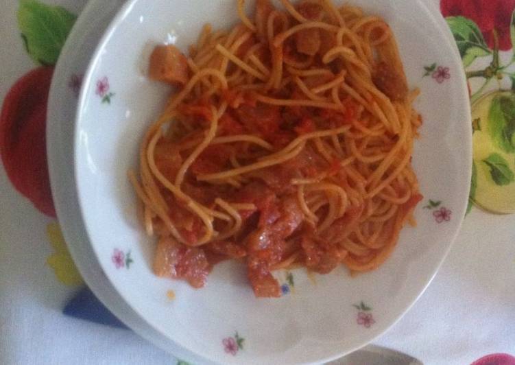 Pasta Amatriciana di Monica