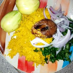 A picture of African Salad(Abacha).