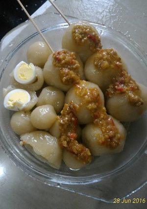 Foto resep PENTOL (Cilok isi Telor)