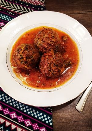 عکسی از دستور کوفته برنجی