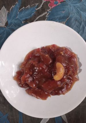 টমেটো আমসত্ত্ব খেজুরের চাটনি (tomato aamsatto khejuer chutney recipe in Bengali) রেসিপির প্রধান ছবি