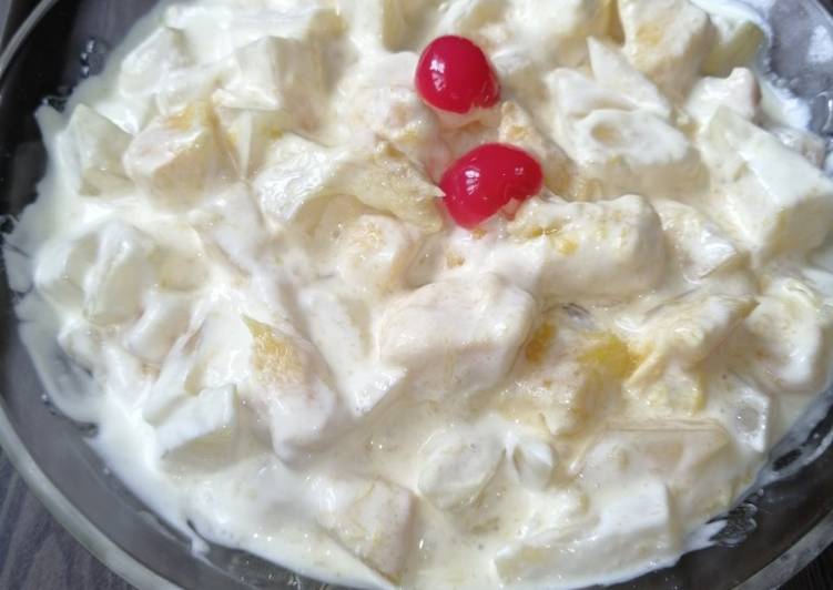 Recipe of Super Quick Homemade Creamy Fruit Salad