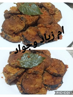 صورة لوصفة باذنجان بصلصة الطماطم