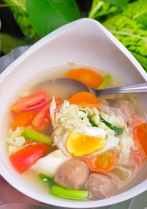 Foto resep Sup Telur