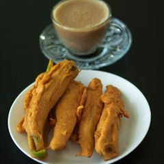 Mulaku/ Chilli Bhaji A picture of Mulaku/ Chilli Bhaji.