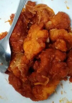 Foto resep Ayam tepung asam maniss