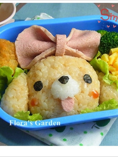 造型便當-製作蛋皮花 的食譜成品照片