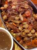 Pollo al vino o coq au vin