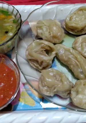 ভেজ মোমো (Veg momo recipe in bengali) রেসিপির প্রধান ছবি