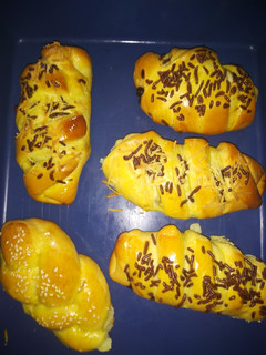 Foto resep Roti isi pisang coklat