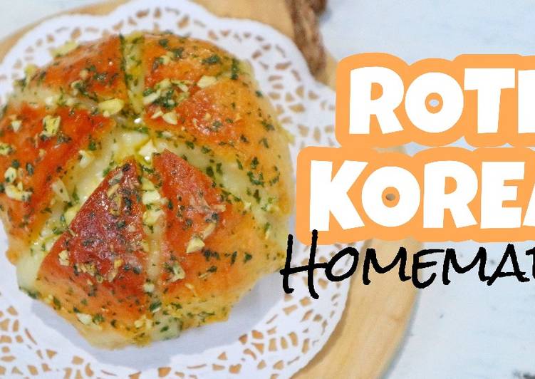 Resep Korean Garlic Cheese Bread Roti Korea Yang Lagi Viral Anti Gagal