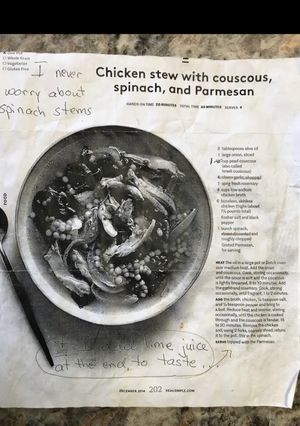 A picture of Chicken Stew.