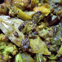 A picture of Bengali mix vegetables.