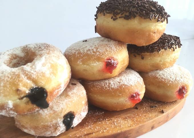 Resep bikin Donat Jadul  nagih banget