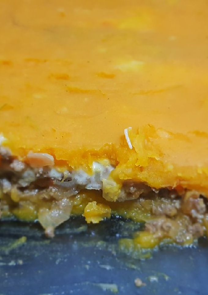 Una foto de Pastel de zapallo y carne