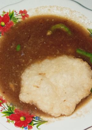 Foto resep Cireng nasi kuah pedas manis