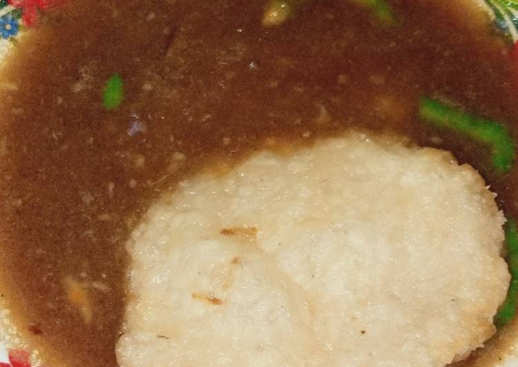 Bagaimana Bikin Cireng nasi kuah pedas manis yang Lezat