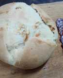 Pan de campo (con tropezones de queso)