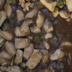A picture of Honey "Glazed" Chicken and Broccoli.