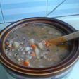 Sopa de frijol Pico Negro (ojitos negros)