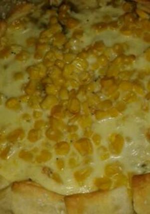 Una foto de Canaston de zapallito y choclo!