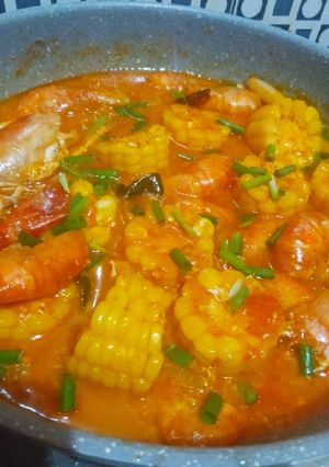 Foto resep Udang Saos Padang