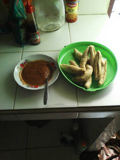 Foto resep Otak-otak goreng sambel kacang pedas