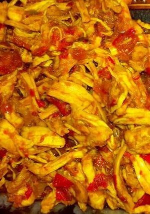 Foto resep Ayam suwir extra pedas
