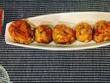 Croquetas de papa con queso Filadelfia