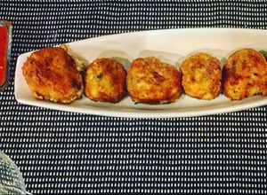 Una foto de Croquetas de papa con queso Filadelfia