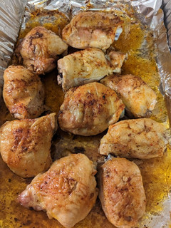 A picture of Baked Chicken Thighs.
