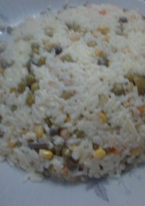 Una foto de Moldeado de arroz primavera