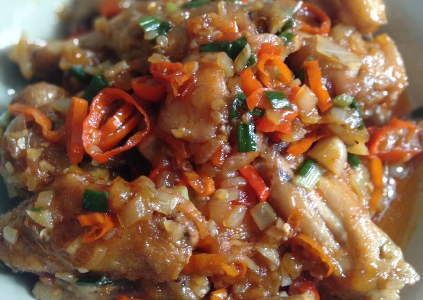 Ayam rica rica ala resto π