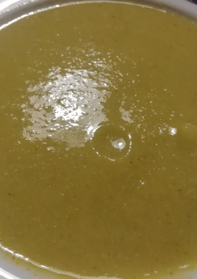 Una foto de Crema verde
