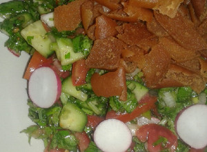 صورة لوصفة فتوش على طريقتي