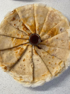 Une photo de Crêpes moelleuses aux saveurs antillaises