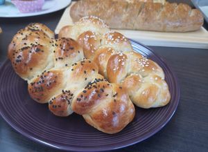 Una foto de Challah
