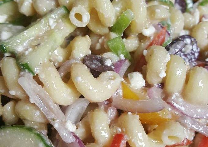 Easiest Way to Prepare Favorite Greek Pasta Salad